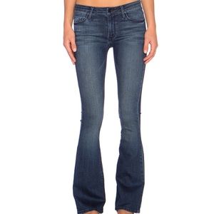 BLACK ORCHID - flare jean